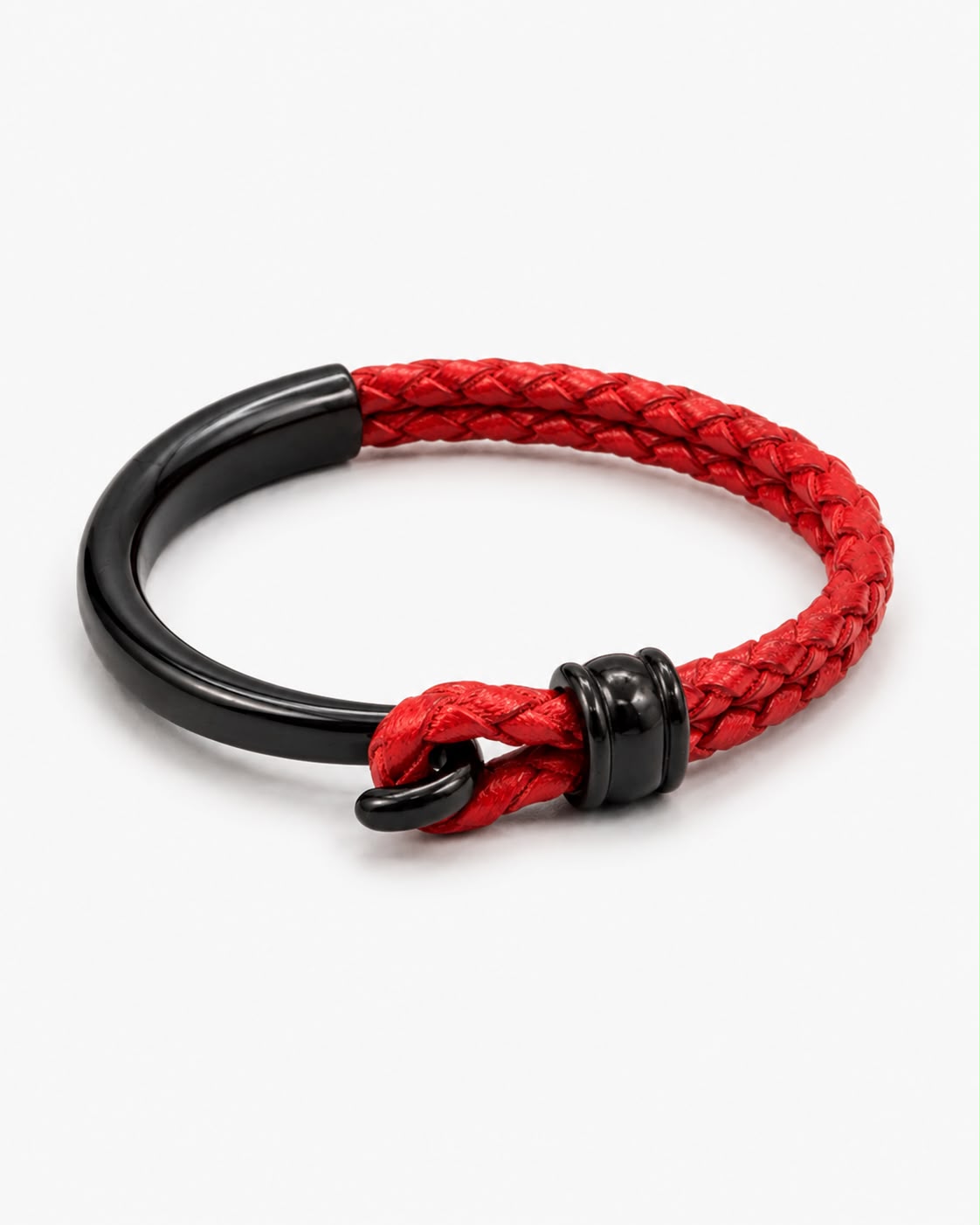 Hook Clasp Leather Bracelet — design BL201 | Sky Systems Vienna