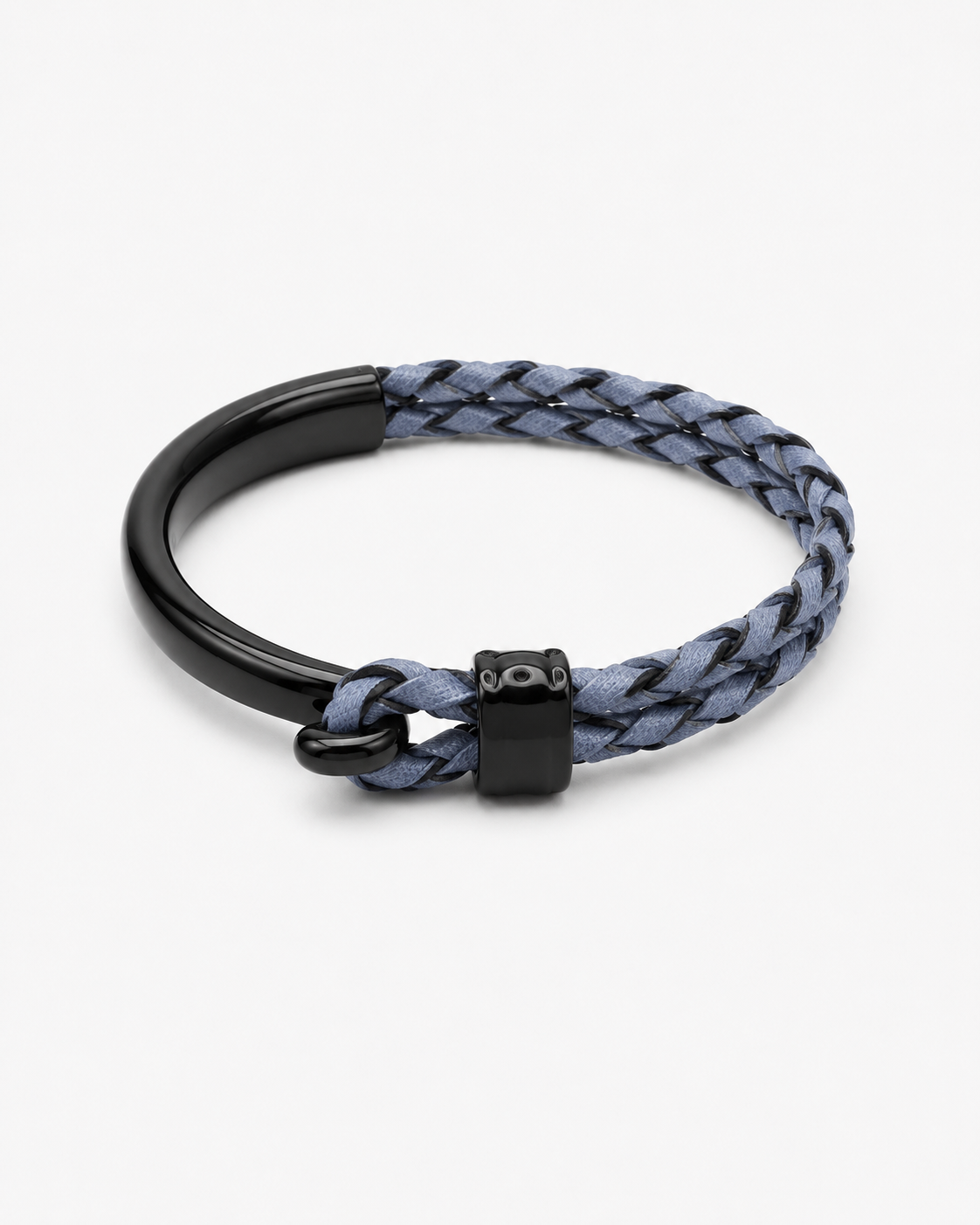 Hook Clasp Leather Bracelet — design BL205 | Sky Systems Vienna