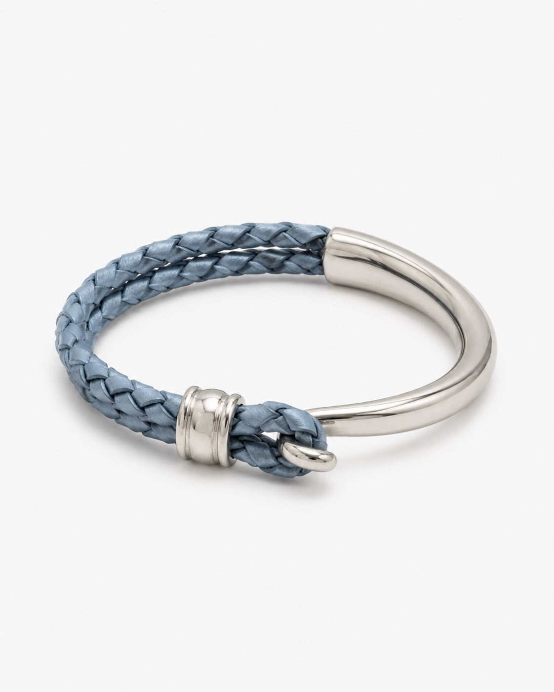 Hook Clasp Leather Bracelet — design ST211 | Sky Systems Vienna