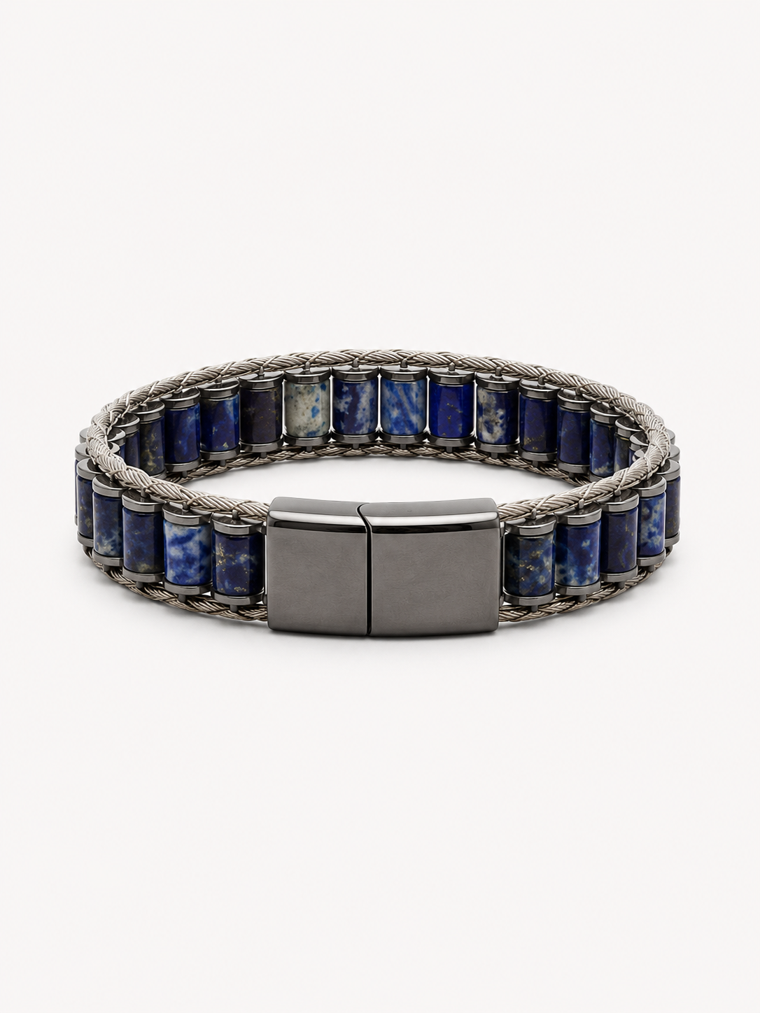 Natural Stone Tile Bracelet — design B04 | Sky Systems Vienna