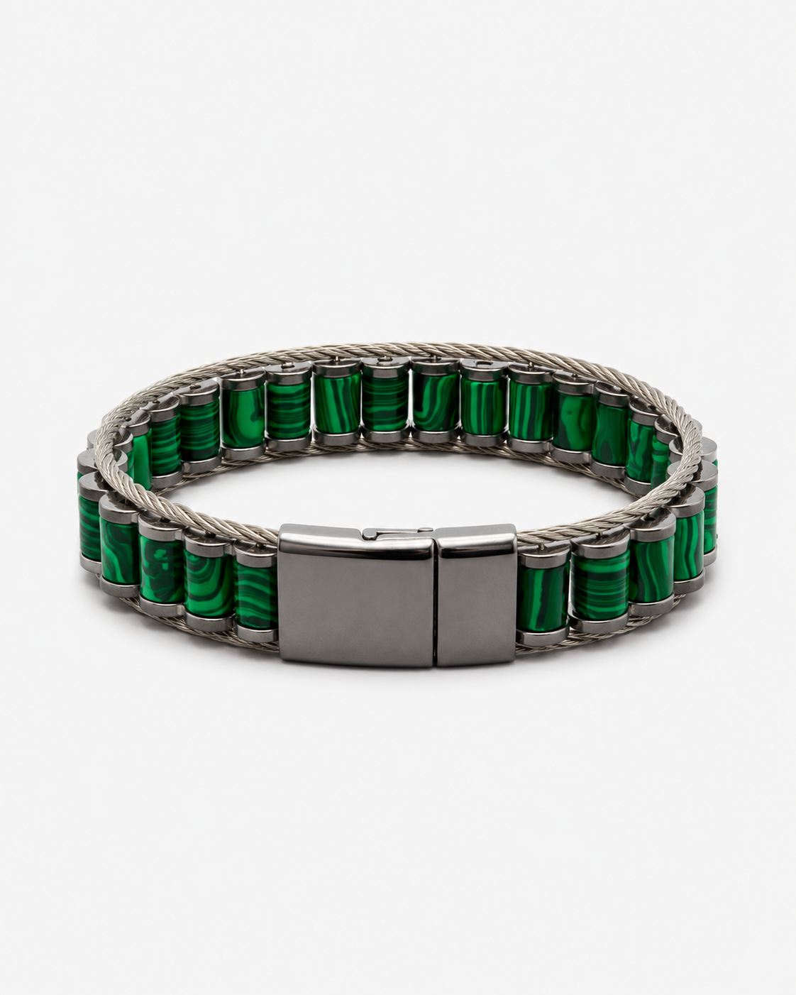 Natural Stone Tile Bracelet — design B05 | Sky Systems Vienna