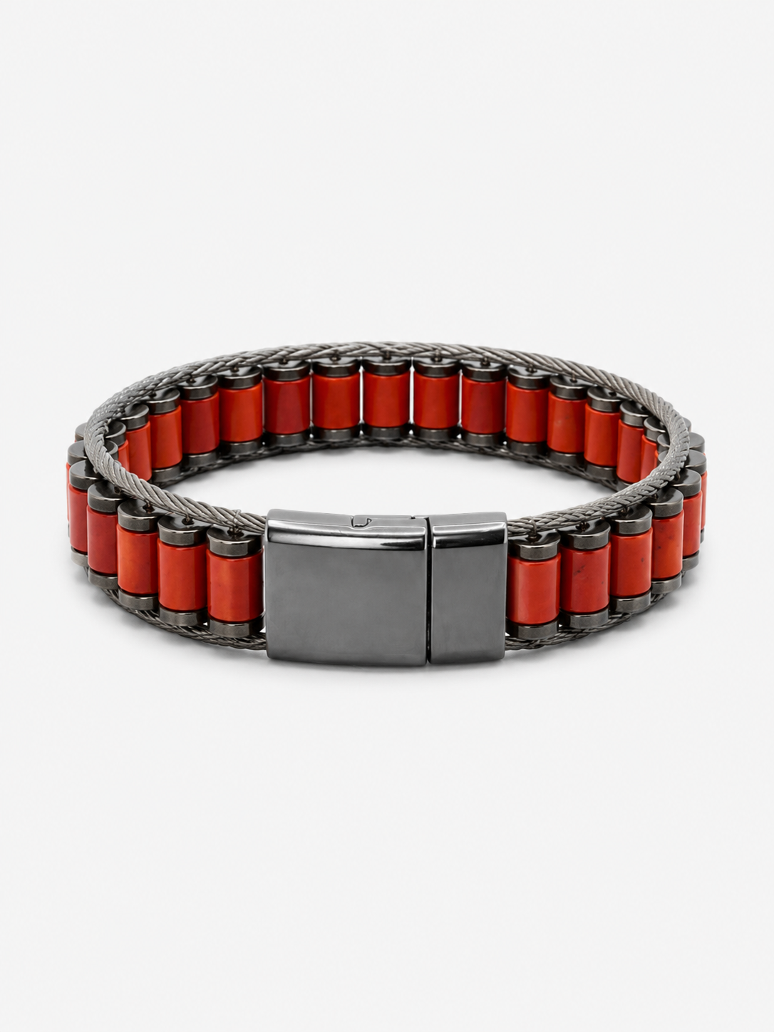 Natural Stone Tile Bracelet — design B08 | Sky Systems Vienna