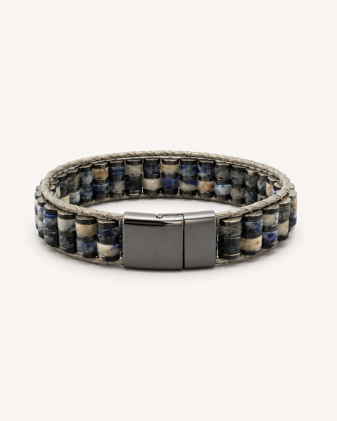 Natural Stone Tile Bracelet — design B12 | Sky Systems Vienna