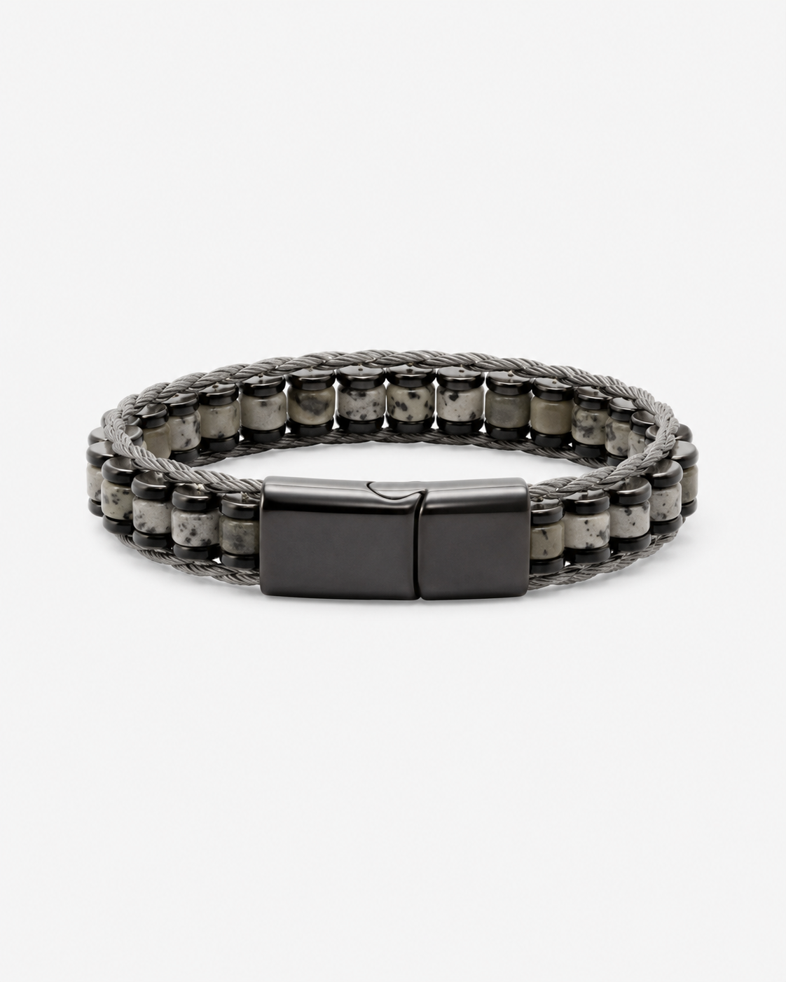 Natural Stone Slim Bracelet — design S01 | Sky Systems Vienna