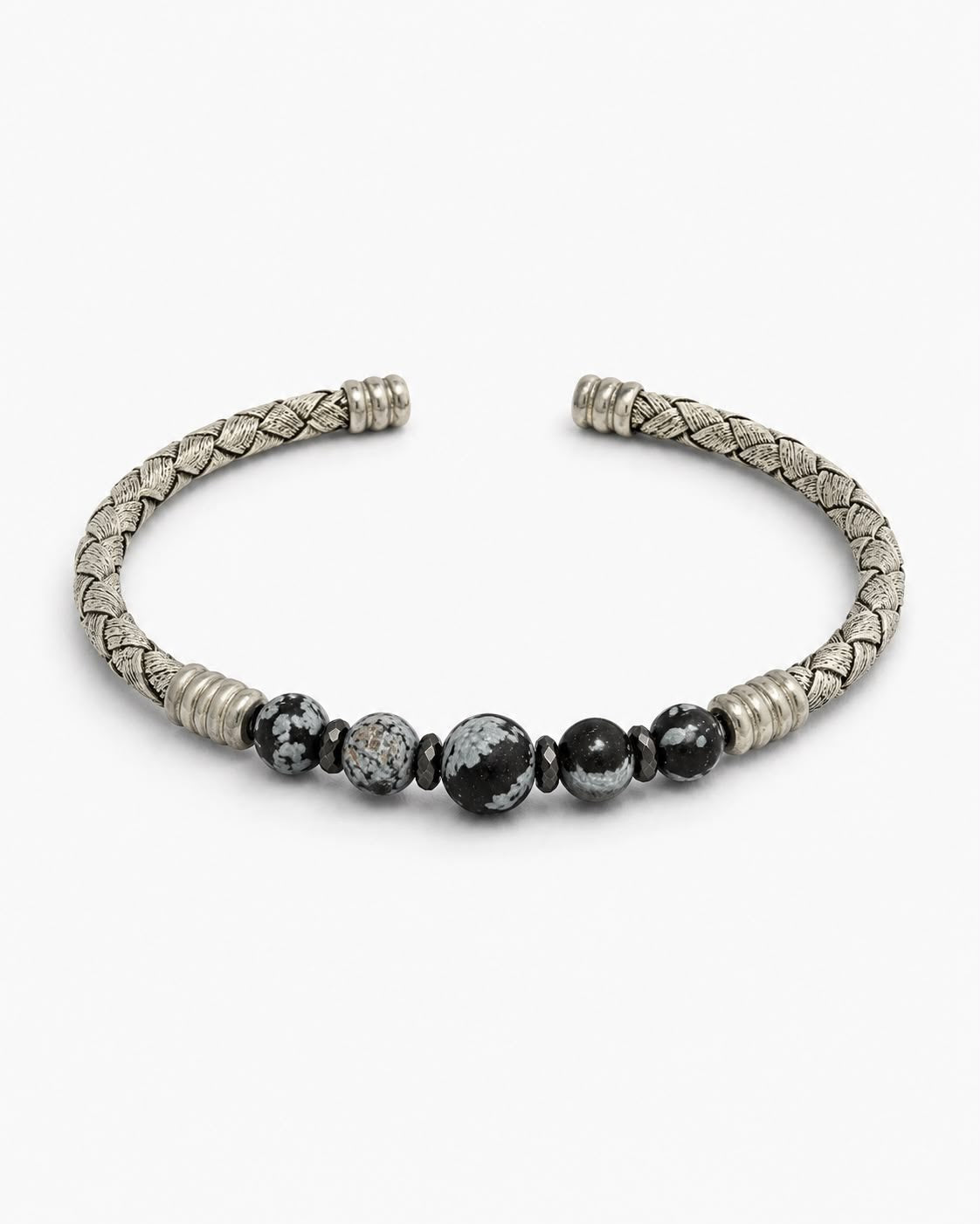 Natural Stone Leather Bracelet — design NT923 | Sky Systems Vienna