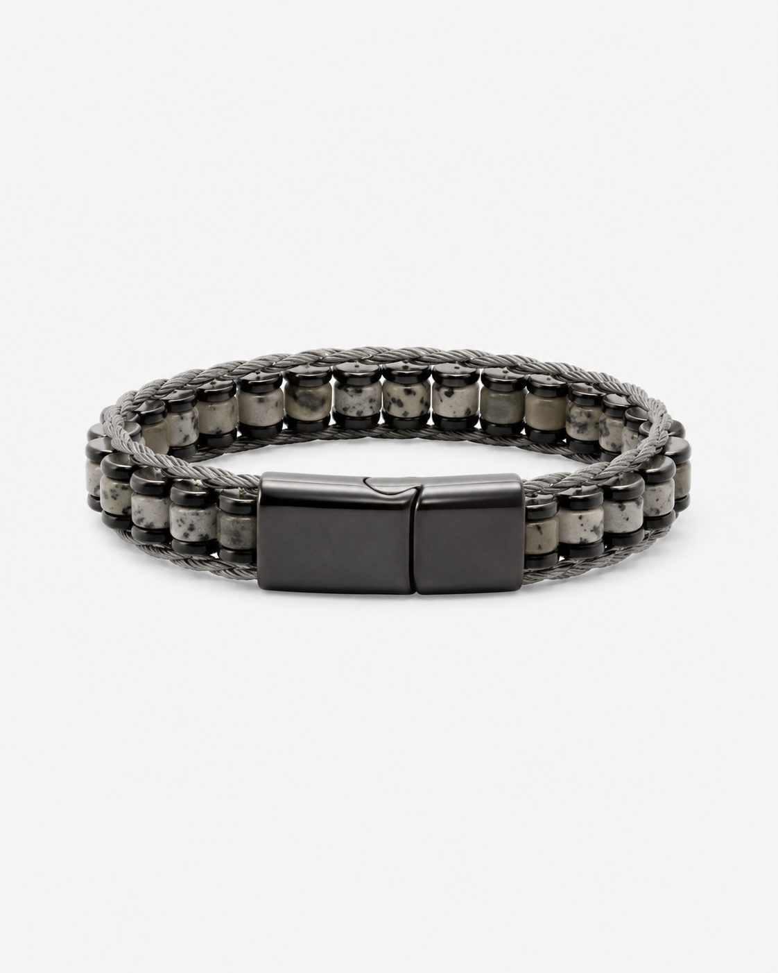 Natural Stone Slim Bracelet — design S01 | Sky Systems Vienna