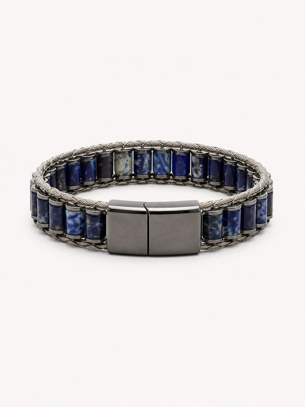 Natural Stone Tile Bracelet — design B04 | Sky Systems Vienna