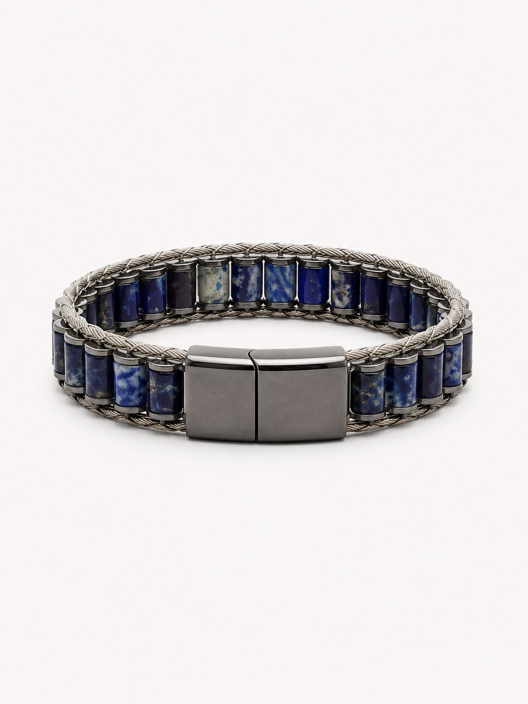 Natural Stone Tile Bracelet — design B04 | Sky Systems Vienna