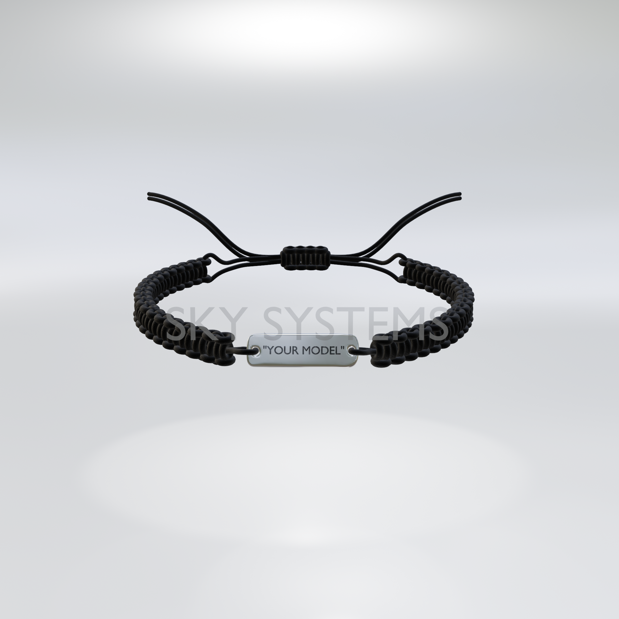 SKY Systems Ready-Made Macrame Cord - 100 pcs Pack | 1.2MM