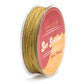 AEQB Gold and Silver Cord 0.85MM - 20 Mt/ Roll