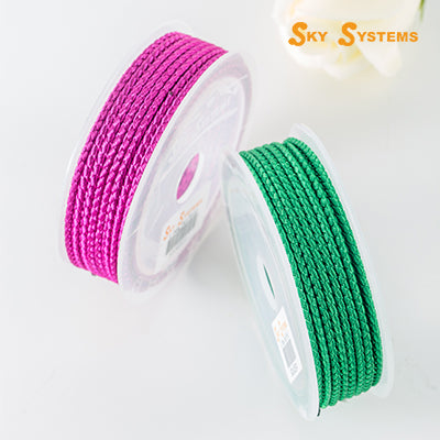 SKY CLA Silk cord - 2.5MM 28 Colors - 5 Mt/ Roll