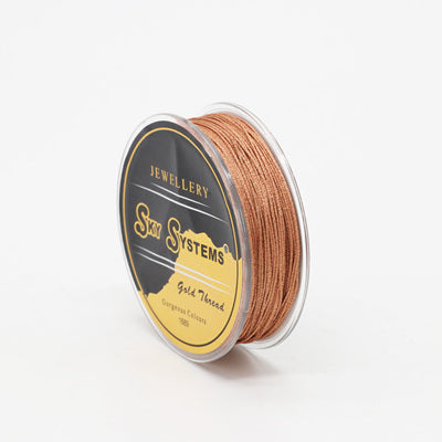 EQA- Gold and Silver Cord 0.65MM - 10 Mt/ Roll